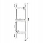 3 Layer Storage Washroom Rack - Image 3